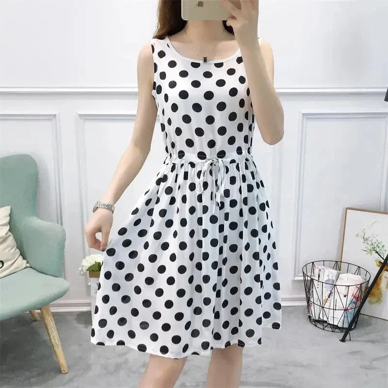 Mayuri – Bezauberndes Minikleid aus Baumwolle mit Print