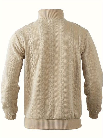 Caleb – Vintage Reißverschluss Pullover