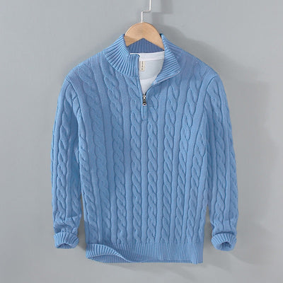 BRUNO™ - STILVOLLE ROLLKRAGEN-PULLOVER