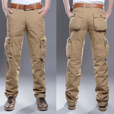 Tobby | Herren Cargo Hose | Grün