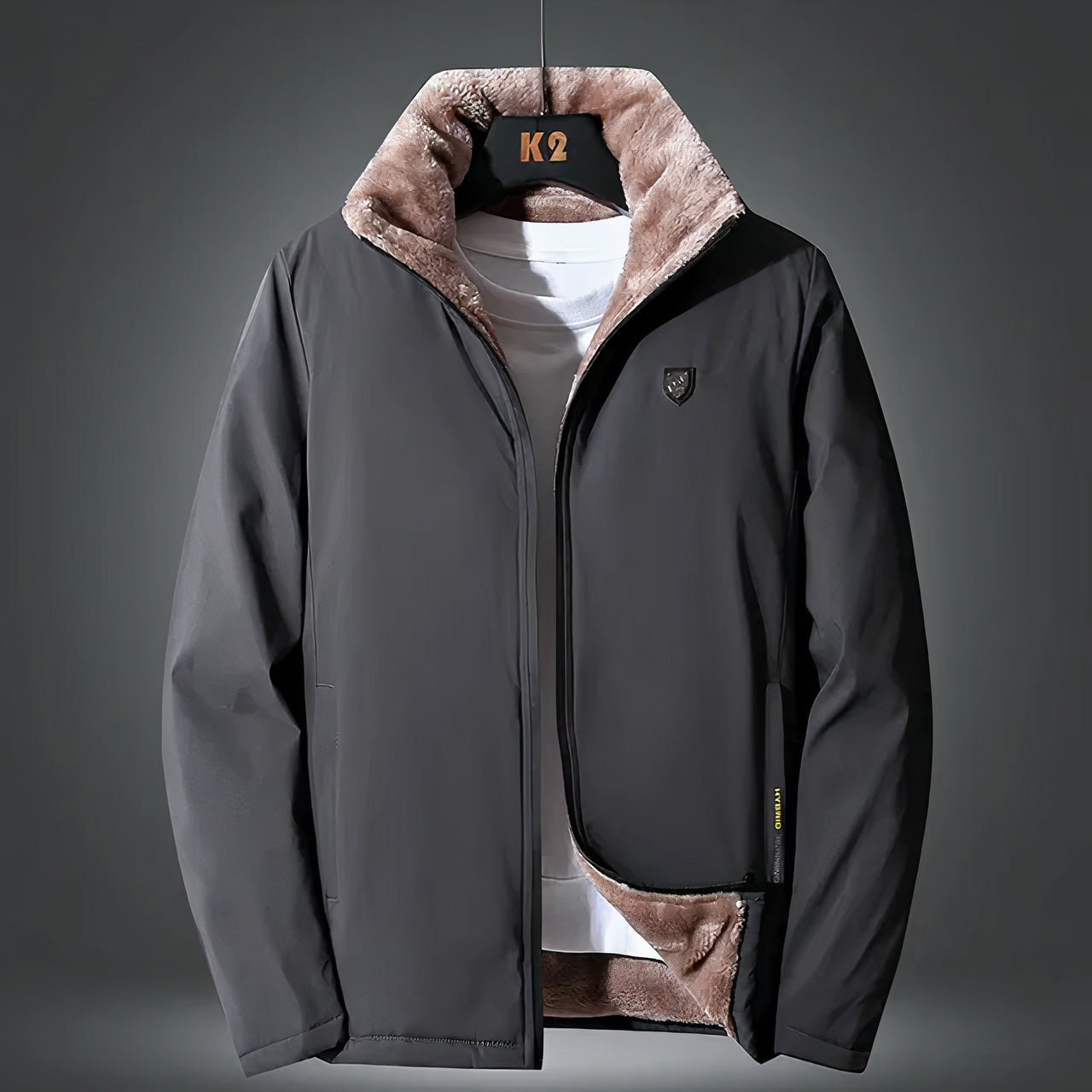 Lässige Herren-Fleecejacke - Titus
