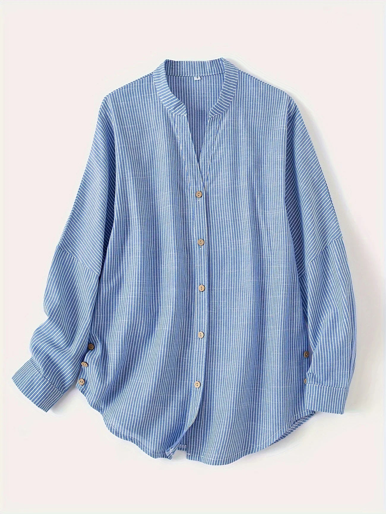 Mira – Gestreifte Baumwollbluse