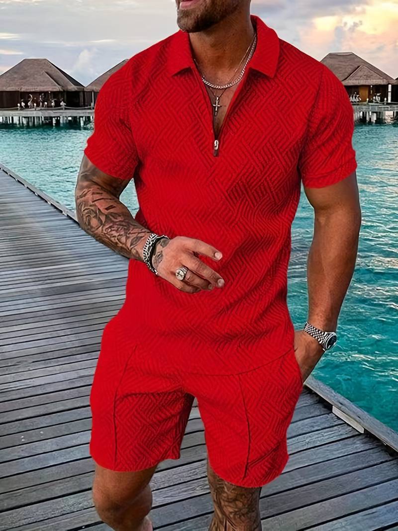 Giosuè | Müheloser Streetwear Herren 2-Teiliges Set