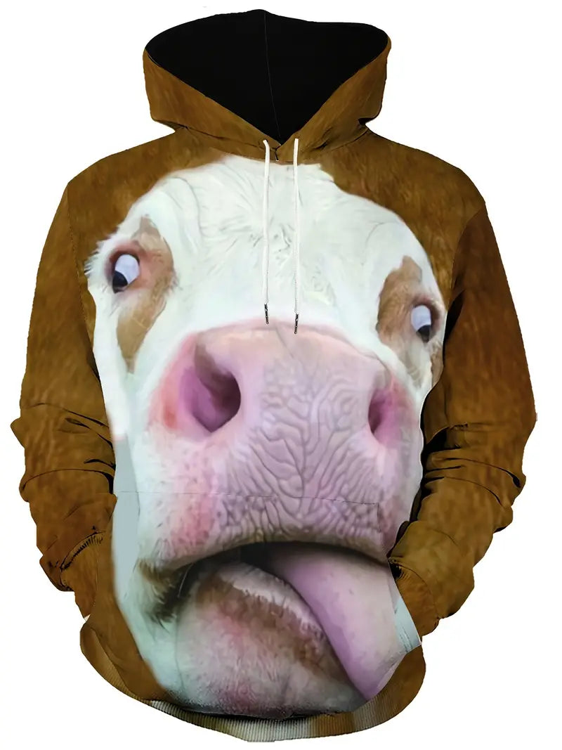 Valens | Lustig Kuhgemustert Herren Pullover