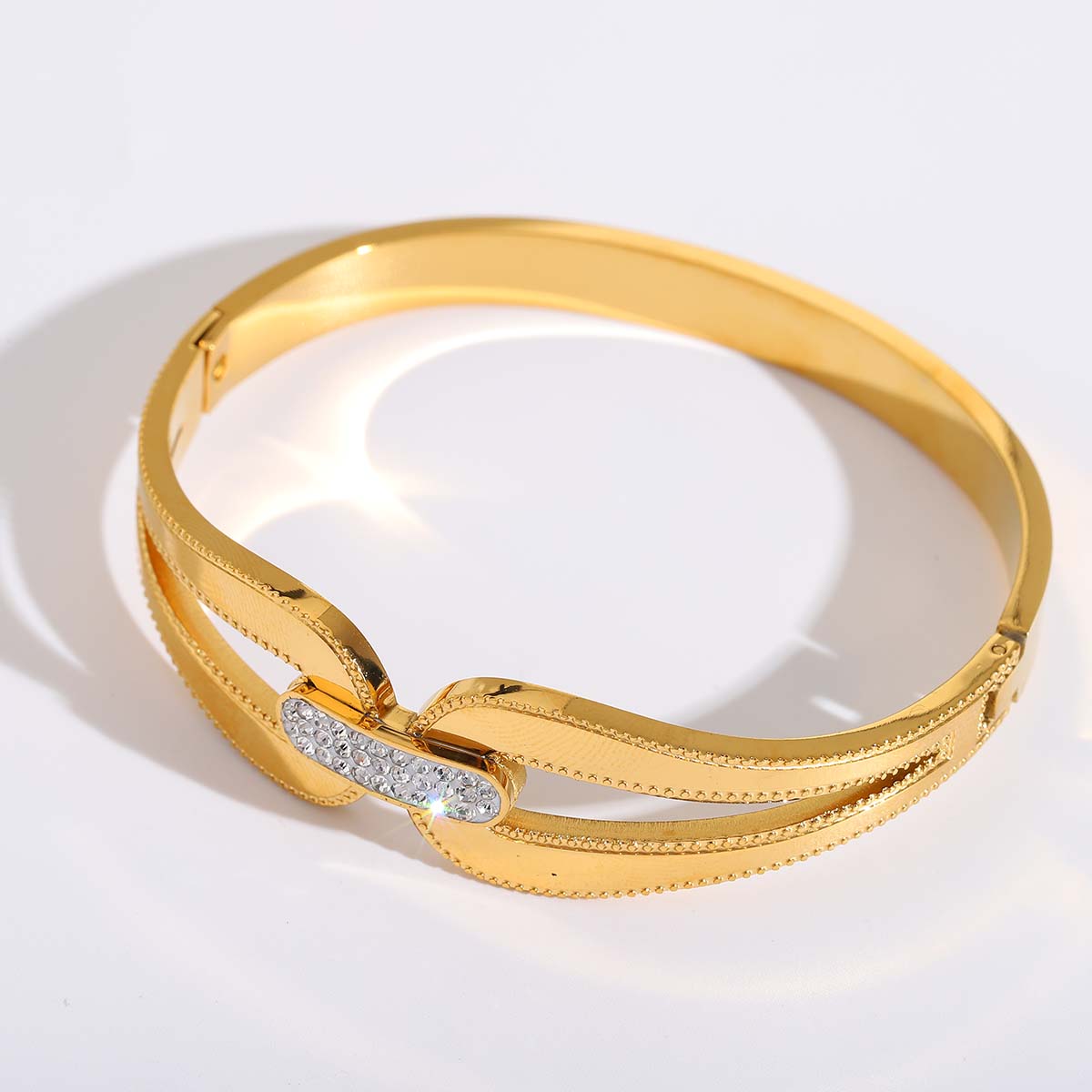 Celia Armreif - 18k vergoldet