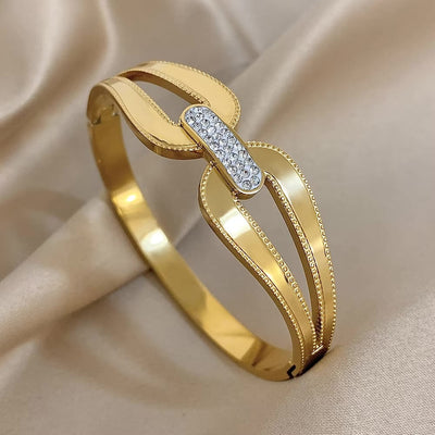 Celia Armreif - 18k vergoldet