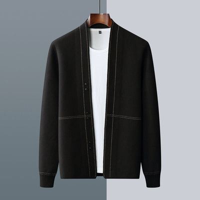 CHARLES HARRINGTON WOLLSTRICKJACKE