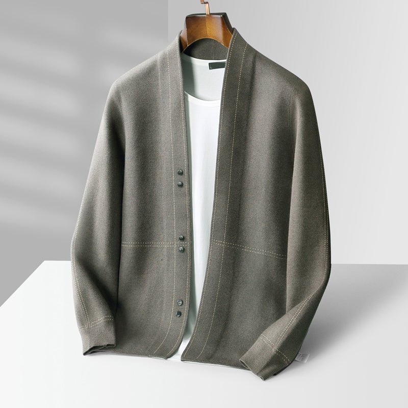 CHARLES HARRINGTON WOLLSTRICKJACKE