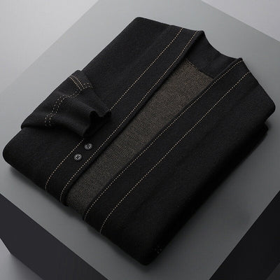 CHARLES HARRINGTON WOLLSTRICKJACKE