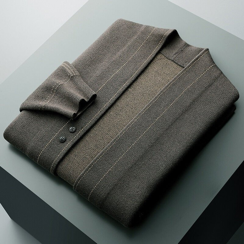 CHARLES HARRINGTON WOLLSTRICKJACKE