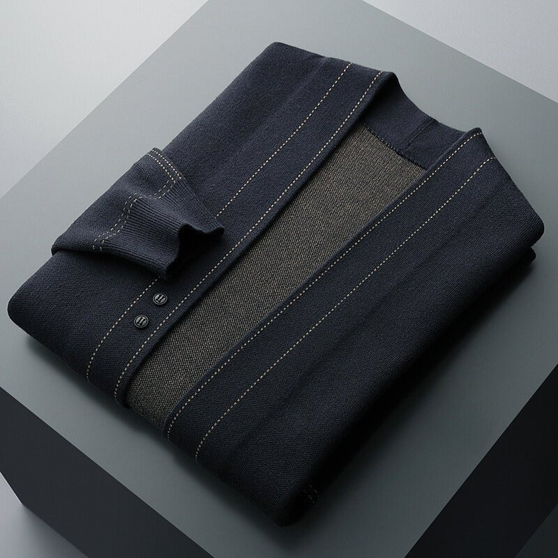 CHARLES HARRINGTON WOLLSTRICKJACKE