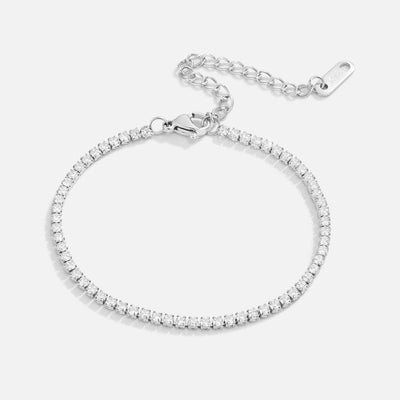 Cordelia – Silbernes Tennisarmband