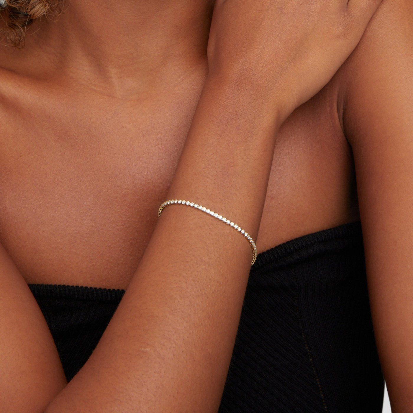 Cordelia – Silbernes Tennisarmband