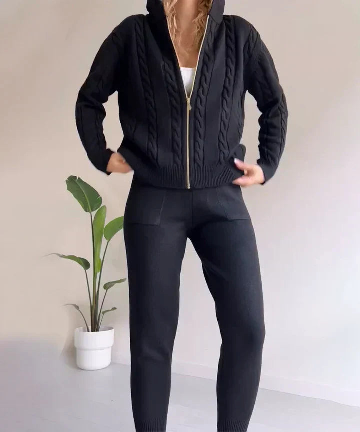 ZWEITEILIGES LUXE KNIT SET