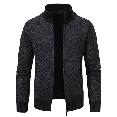 RENZO™ – STIVOLLE STRICKJACKE IM KAROMUSTER