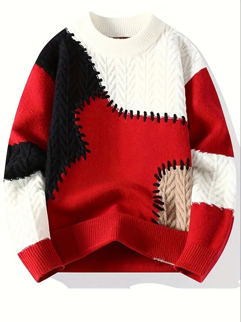 Wagner – Lässiger Strickpullover Mit Rundhalsausschnitt