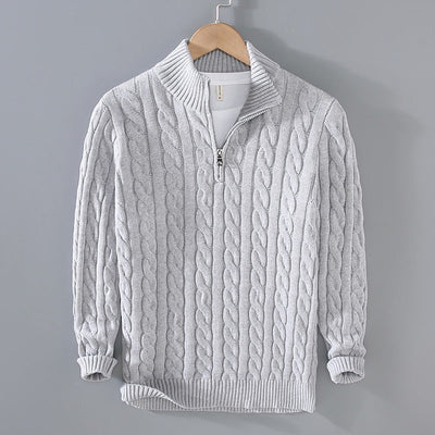 BRUNO™ - STILVOLLE ROLLKRAGEN-PULLOVER