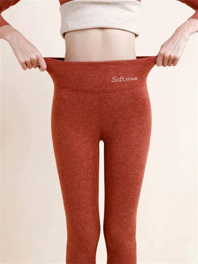 Zirevia – Kuschelige Leggings mit Fleecefutter und hoher Taille