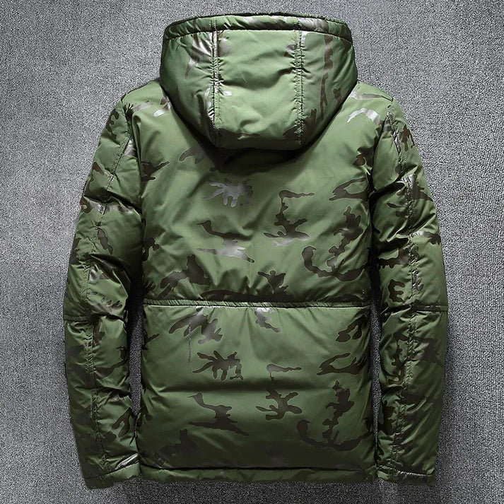 Gustav | Daunengefüllte Hardshell-Herrenjacke