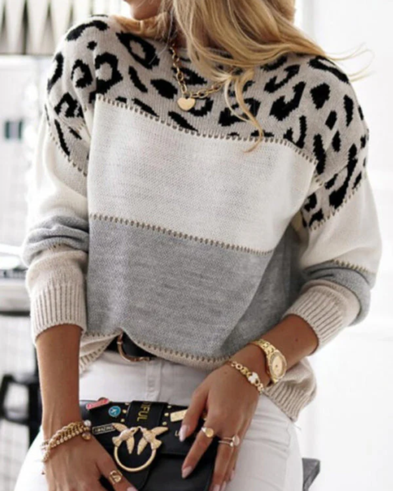 Maleen | Damen Ausgefallene Strickpullover | Sweater