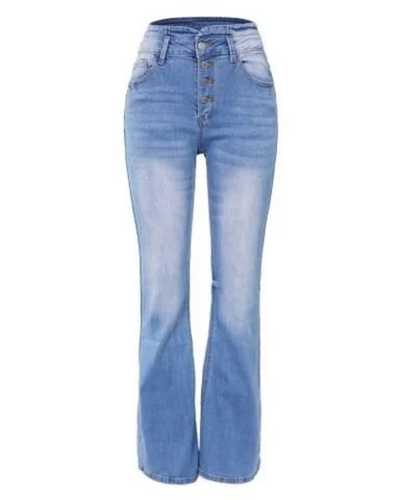 Annett | Damen High Waist Jeans | Bootcut