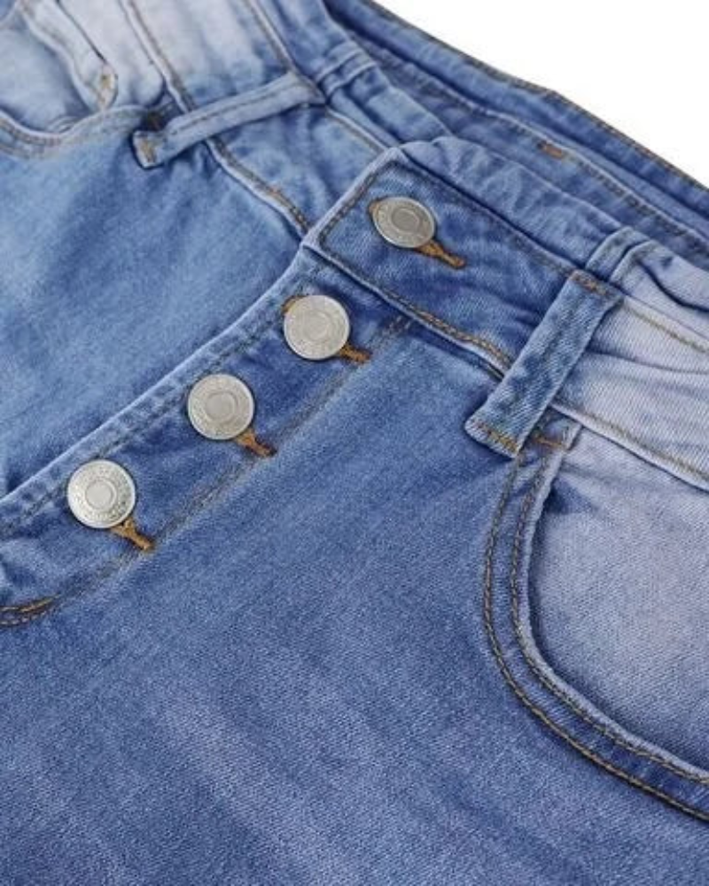 Annett | Damen High Waist Jeans | Bootcut