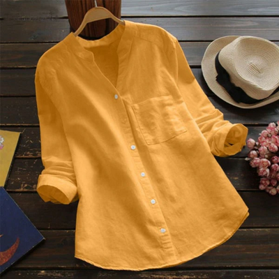 Florentina | Damen Langarm Bluse | Elegant