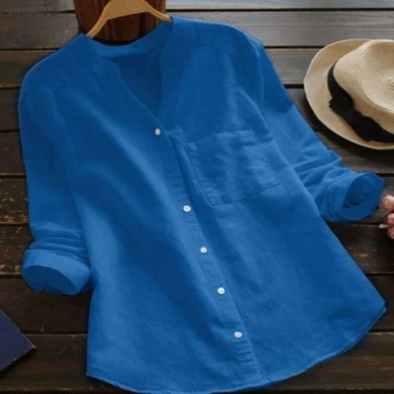 Florentina | Damen Langarm Bluse | Elegant