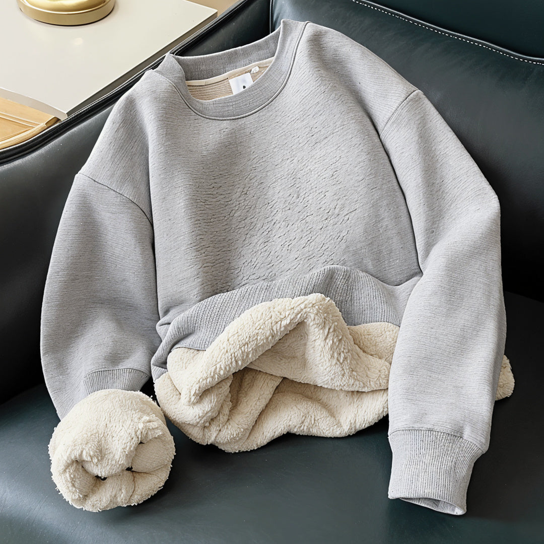 Damen-Fleece-Winterpullover - Johanna