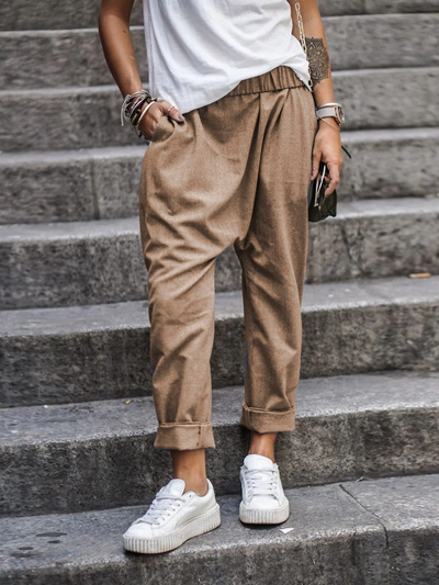 Nadine | Damen Baggy Hosen | Weit