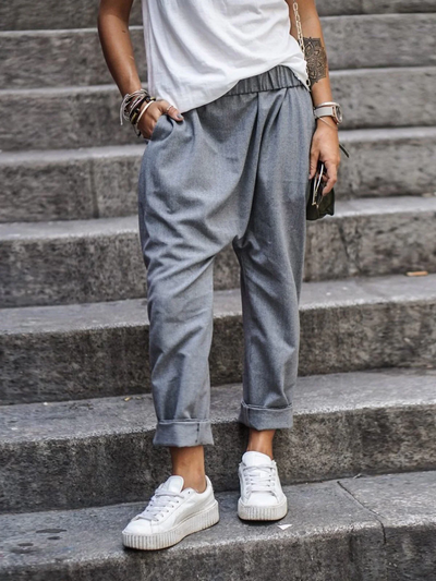 Nadine | Damen Baggy Hosen | Weit