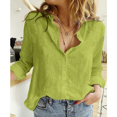 Elva | Damen Langarm Bluse | Elegant