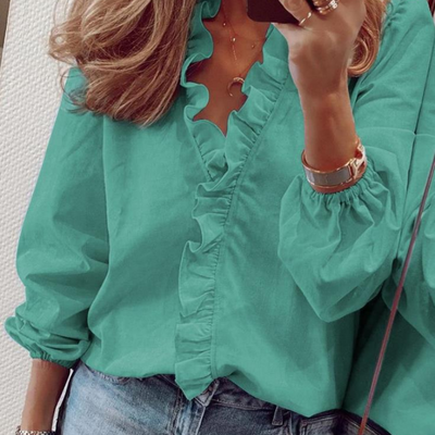 Kyra | Damen Langarm Bluse | Festliche
