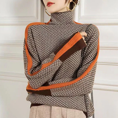 Ada | Damen Rollkragenpullover | Ausgefallene