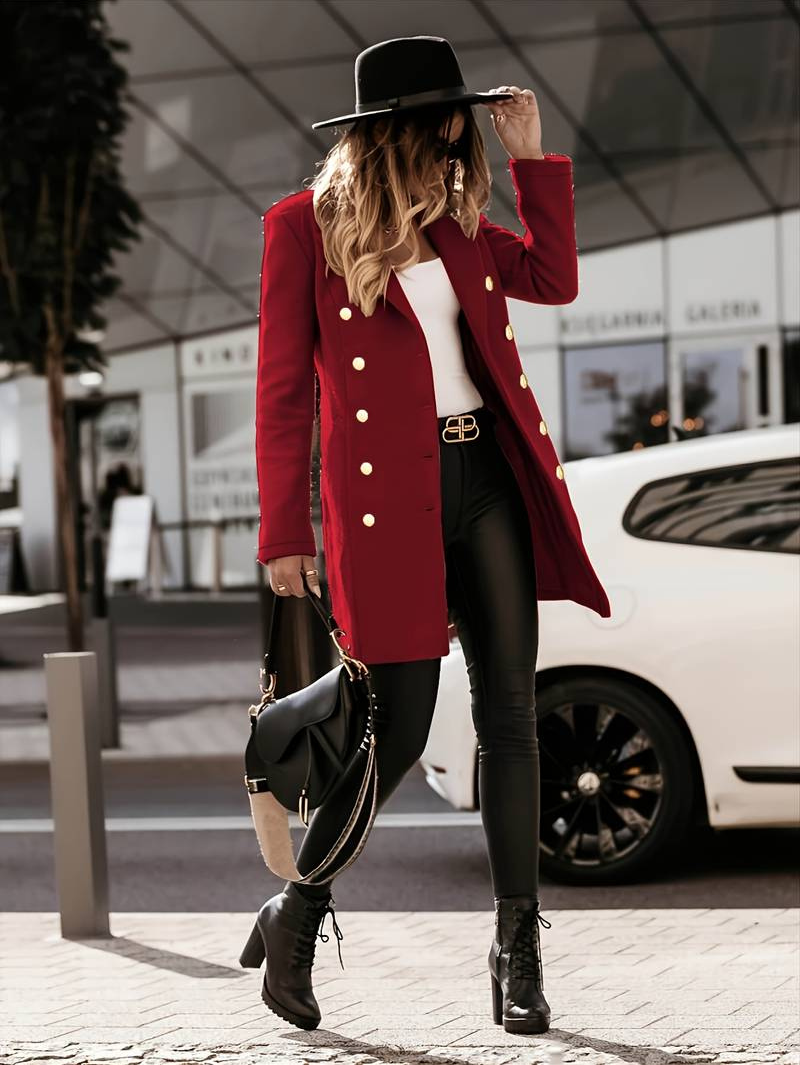 Blondie | Trenchcoat Damen Lang | Winter Jacke