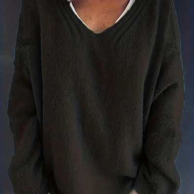 Zenobia | Damen Oversize Pullover | Strick