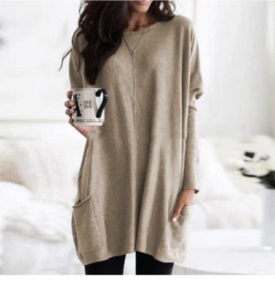 Kim | Damen Ausgefallene Strickpullover | Oversize