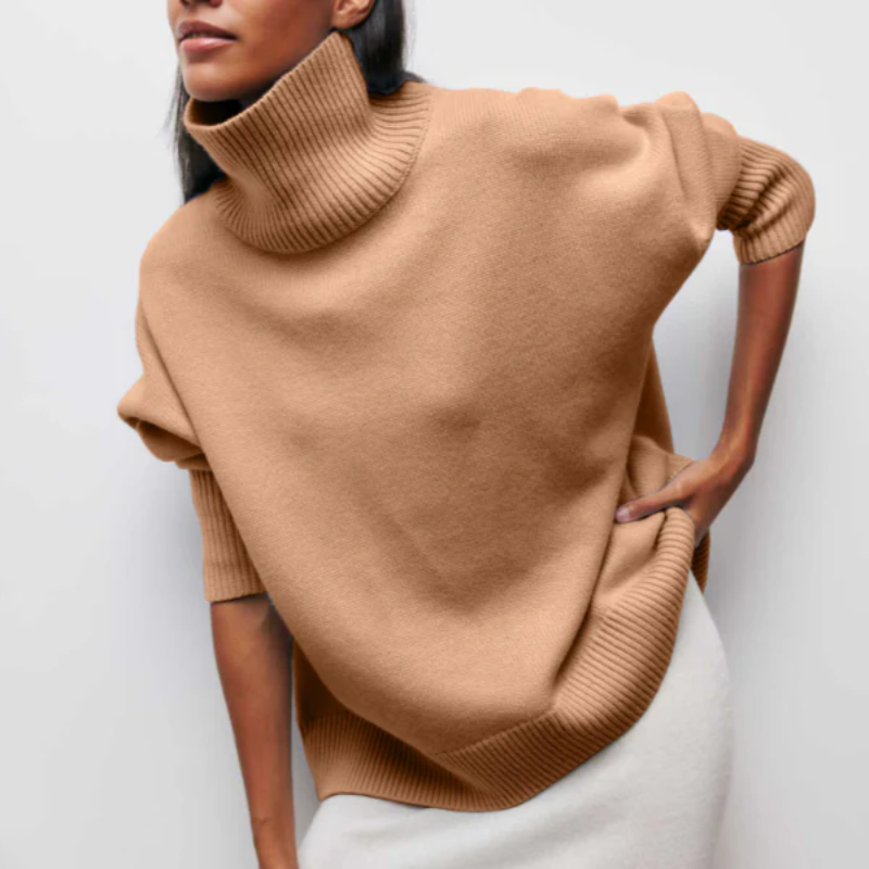Ruth | Damen Oversized Rollkragenpullover | Winter
