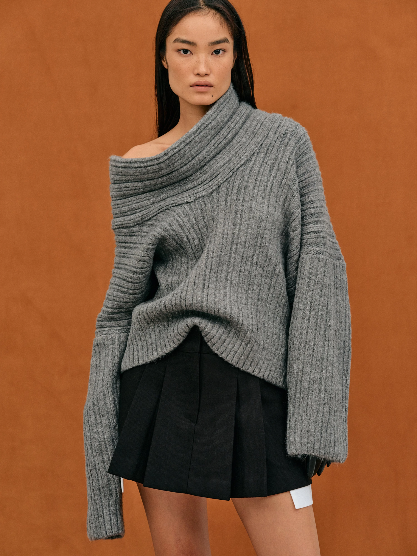 Monica | Damen Oversized Strickpullover | Sweater