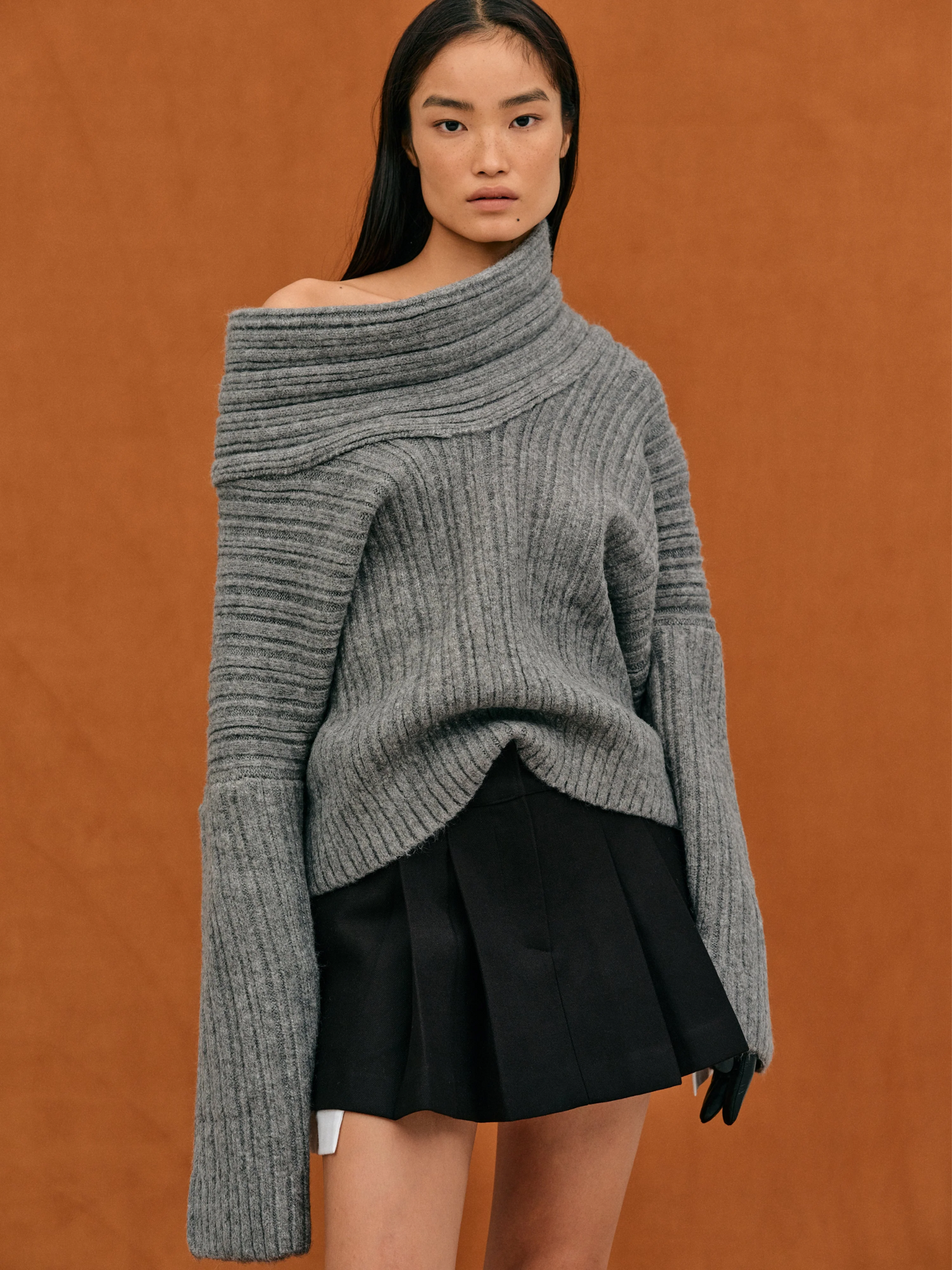 Monica | Damen Oversized Strickpullover | Sweater