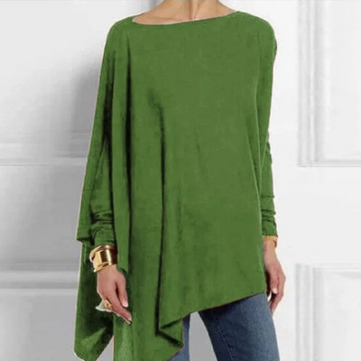 Elena | Damen Party Langarm Bluse | Oversized