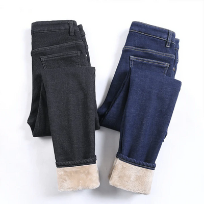 Romina | Damen Slim-Fit Jeans | Gefütterte