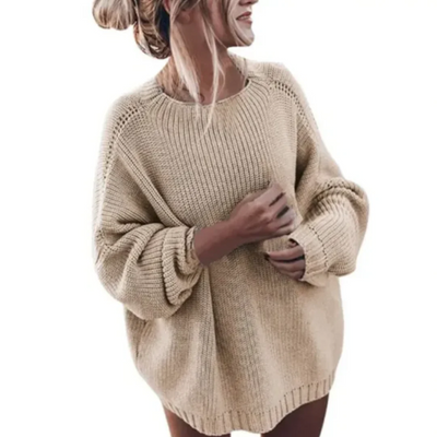 Loretta | Damen Strickpullover | Oversized