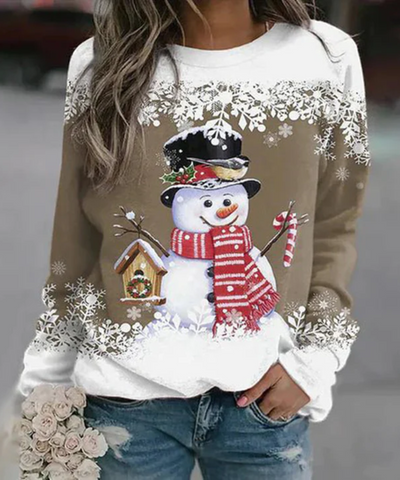 Janna | Damen Weihnachts Pullover | Ausgefallene