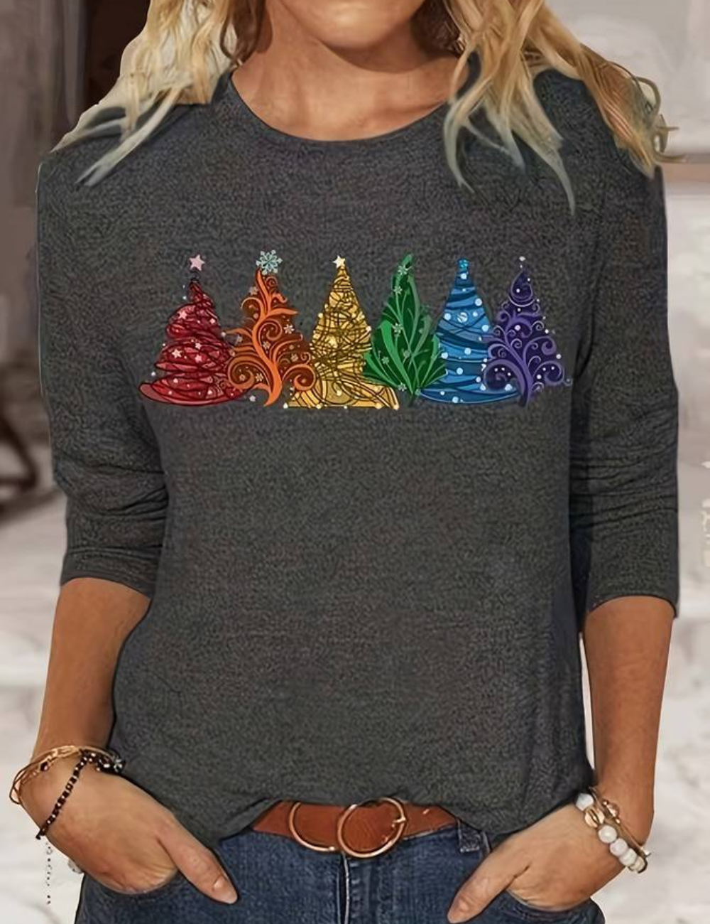 Cordula | Damen Weihnachtspullover | Elegant