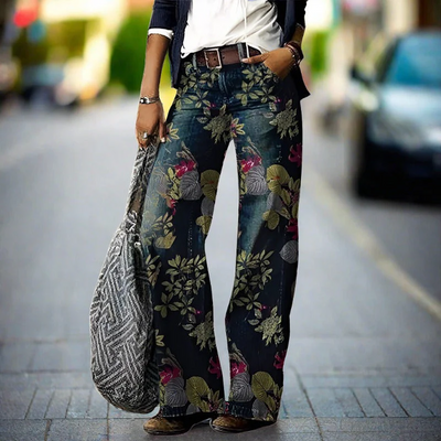 Rosalie | Damen Wide Leg Jeans | Boot Cut
