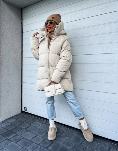 Inez | Damen Winter Daunenjacke | Steppjacke Warme