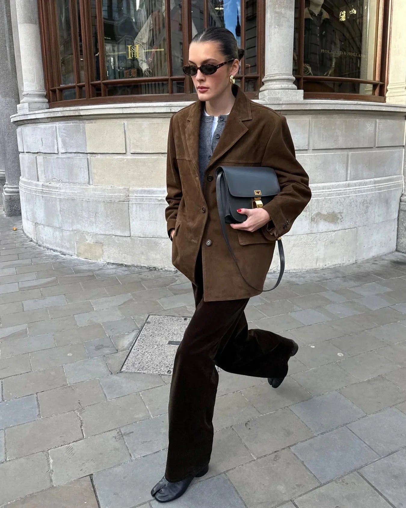 Damenblazer aus Wildleder - Nina