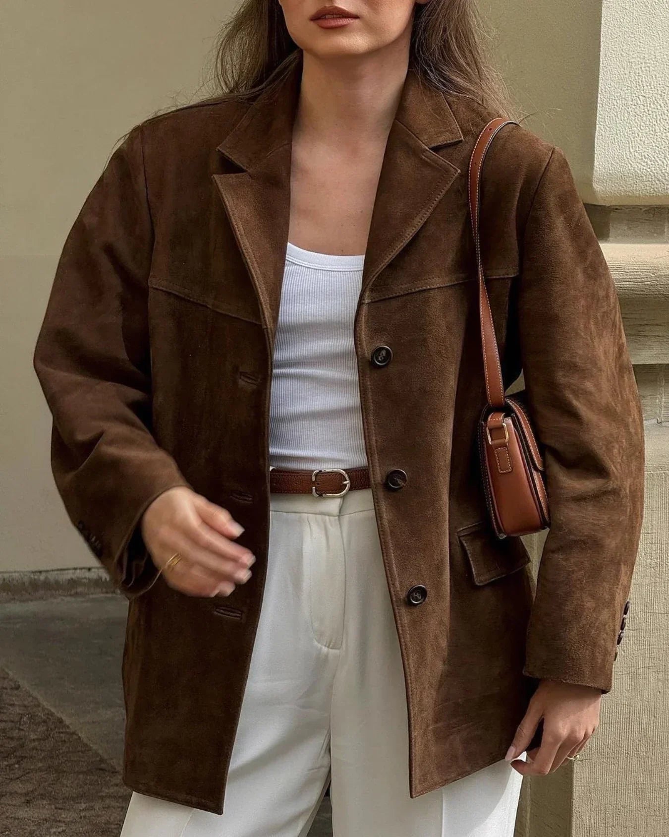 Damenblazer aus Wildleder - Nina