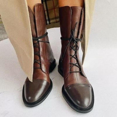 Damenstiefel im Vintage-Stil - Miriam